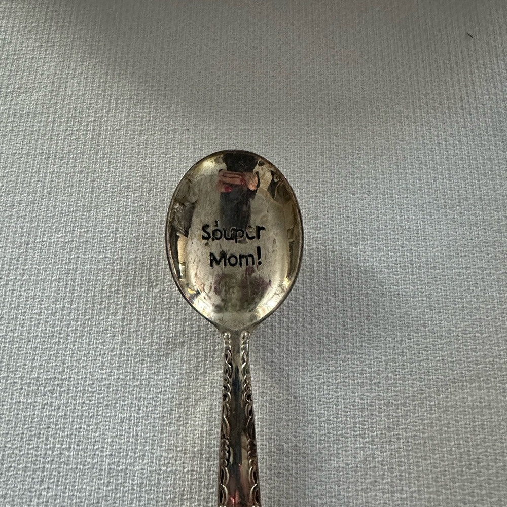 Silver Souper Mom Spoon - Picture 4 of 4